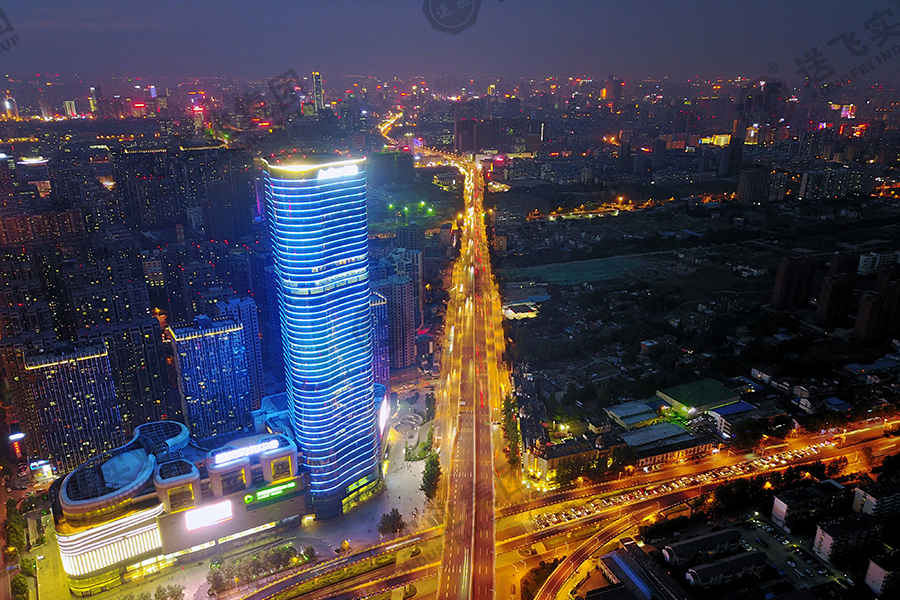 安徽合肥?新城國(guó)際 高架直升機(jī)場(chǎng)的工程鳥(niǎo)瞰圖2 安徽合肥?新城國(guó)際 高架直升機(jī)場(chǎng)的工程鳥(niǎo)瞰圖2