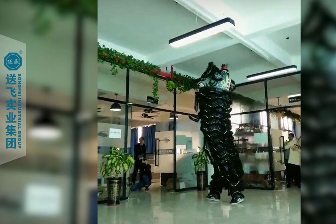 送飛實(shí)業(yè)集團(tuán)：正月十五，舞獅鬧元宵 2019
